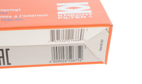Фото 3 - Фильтр салона Knecht / Mahle LA 120 (LA120)