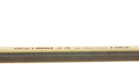 Фото 3 - Фильтр салона Knecht / Mahle LA 196 (LA196)