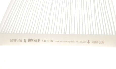 Фото 2 - Фильтр салона Knecht / Mahle LA 216 (LA216)