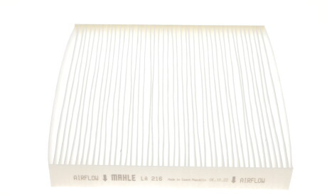 Фото 3 - Фильтр салона Knecht / Mahle LA 216 (LA216)