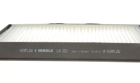 Фото 2 - Фильтр салона Knecht / Mahle LA 221/S (LA221S)