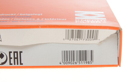 Фото 3 - Фильтр салона Knecht / Mahle LA 395 (LA395)