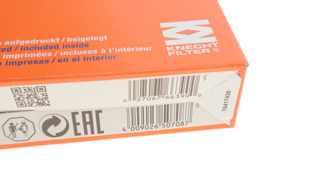 Фото 3 - Фильтр салона Knecht / Mahle LA 45 (LA45)
