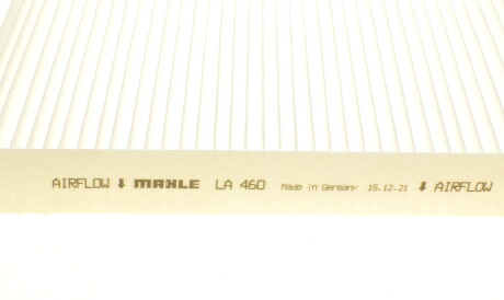 Фото 3 - Фільтр салону Knecht / Mahle LA 460 (LA460)