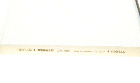 Фото 3 - Фільтр салону Knecht / Mahle LA 484 (LA484)