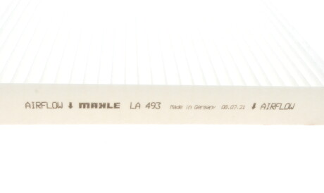 Фото 2 - Фільтр салону Knecht / Mahle LA 493 (LA493)