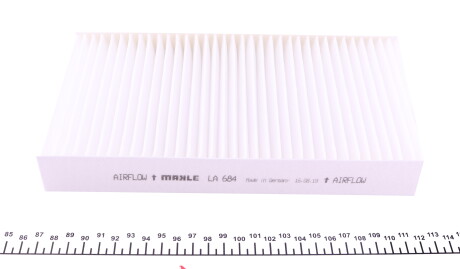 Фото 2 - Фільтр салону Knecht / Mahle LA 684 (LA684)