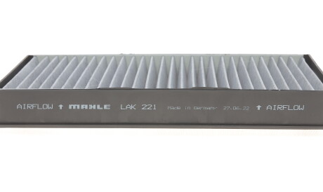 Фото 2 - Фільтр салону Knecht / Mahle LAK 221/S (LAK221S)