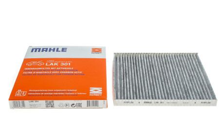 Фото 3 - Фільтр салону Knecht / Mahle LAK 301 (LAK301)