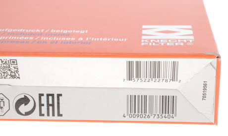 Фото 3 - Фільтр салону Knecht / Mahle LAK 472 (LAK472)