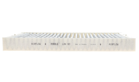 Фото 3 - Фильтр салона Knecht / Mahle LAK 93 (LAK93)