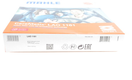 Фото 7 - Фільтр салону Knecht / Mahle LAO 1161 (LAO1161)