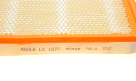 Фото 3 - Повітряний фільтр Knecht / Mahle LX 1272 (LX1272)