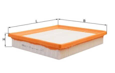 Фото 4 - Повітряний фільтр Knecht / Mahle LX 1288 (LX1288)