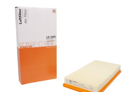 Фото 2 - Повітряний фільтр Knecht / Mahle LX 1455 (LX1455)