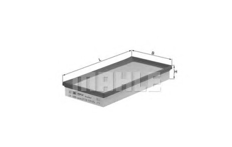 Воздушный фильтр - Knecht / Mahle LX 1455