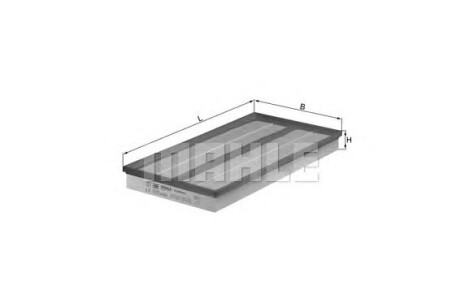 Воздушный фильтр - Knecht / Mahle LX 1573