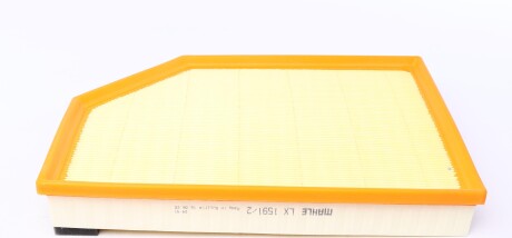 Фото 3 - Повітряний фільтр Knecht / Mahle LX 1591/2 (LX15912)