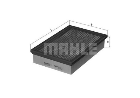 Фільтр повітряний - Knecht / Mahle LX2047