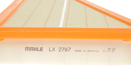 Фото 2 - Воздушный фильтр Knecht / Mahle LX 2787 (LX2787)