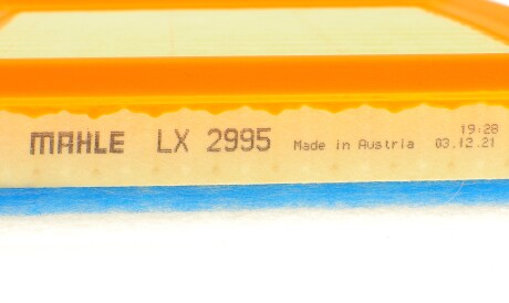 Фото 5 - Воздушный фильтр Knecht / Mahle LX 2995 (LX2995)