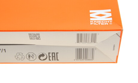 Фото 5 - Повітряний фільтр Knecht / Mahle LX 3727/1 (LX37271)