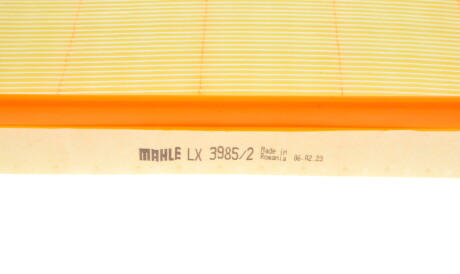 Фото 3 - Повітряний фільтр Knecht / Mahle LX 3985/2 (LX39852)