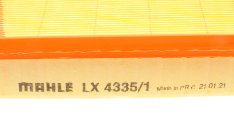 Фото 3 - Воздушный фильтр Knecht / Mahle LX 4335/1 (LX43351)