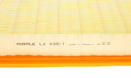 Фото 6 - Воздушный фильтр Knecht / Mahle LX 439/1 (LX4391)