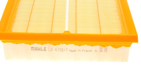 Фото 3 - Воздушный фильтр Knecht / Mahle LX 4398/1 (LX43981)