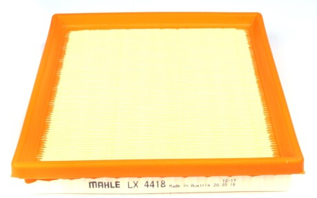 Фото 2 - Повітряний фільтр Knecht / Mahle LX 4418 (LX4418)