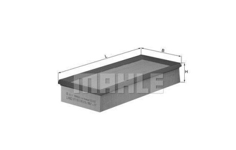 Воздушный фильтр - Knecht / Mahle LX 492