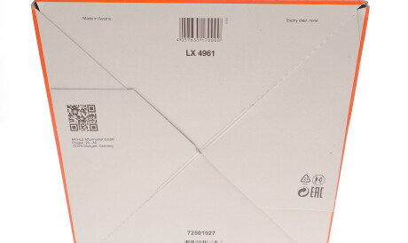 Фото 3 - Воздушный фильтр Knecht / Mahle LX4961