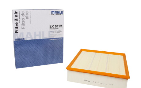 Фото 4 - Повітряний фільтр Knecht / Mahle LX 511/1 (LX5111)