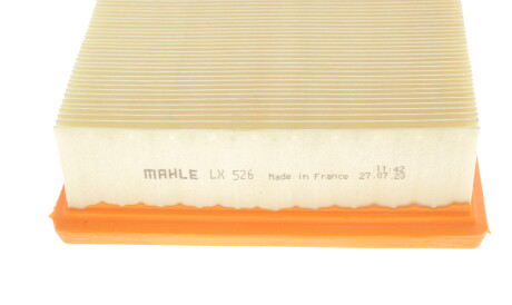 Фото 2 - Повітряний фільтр Knecht / Mahle LX 526 (LX526)