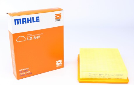 Повітряний фільтр - Knecht / Mahle LX 643