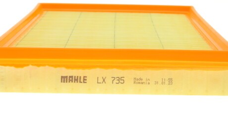 Фото 2 - Воздушный фильтр Knecht / Mahle LX 735 (LX735)