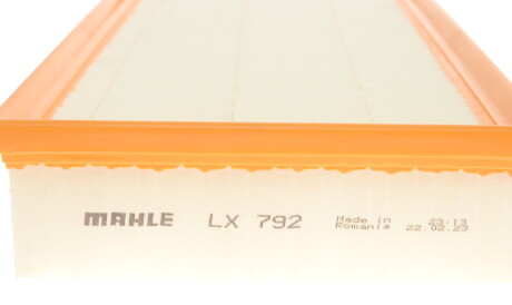 Фото 2 - Воздушный фильтр Knecht / Mahle LX 792 (LX792)
