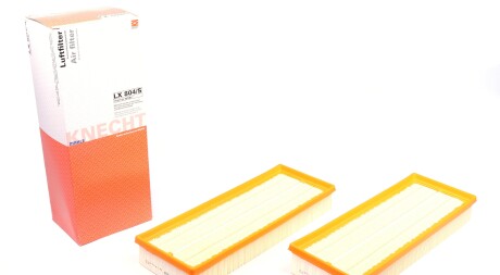 Фото 2 - Повітряний фільтр Knecht / Mahle LX 804/S (LX804S)