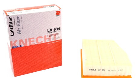 Повітряний фільтр - (3D0129620B) Knecht / Mahle LX 934