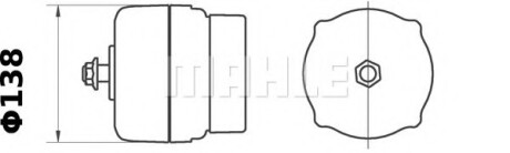 Генератор - Knecht / Mahle MG607 (фото 1)