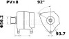 Генератор - ((32008610, 32008649)) Knecht / Mahle MG 74 (фото 1)