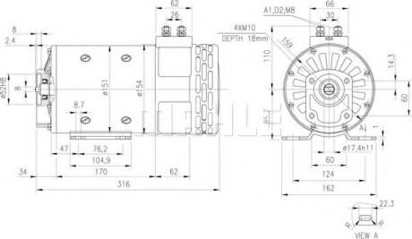 Фото товара Автозапчасть Knecht / Mahle MM198 : Купить на tto.com.ua
