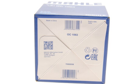 Фото 7 - Масляний фільтр Knecht / Mahle OC 1063 (OC1063)