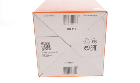 Фото 3 - Масляный фильтр Knecht / Mahle OC 110 (OC110)