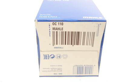 Фото 9 - Масляный фильтр Knecht / Mahle OC 110 (OC110)