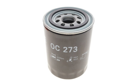 Фото 3 - Масляний фільтр Knecht / Mahle OC 273 (OC273)