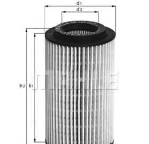 Фото 3 - Масляный фильтр Knecht / Mahle OX 153D1 (OX153D1)