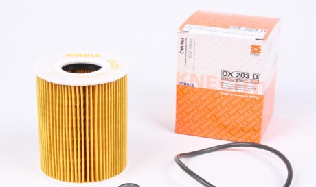 Фото 2 - Масляний фільтр Knecht / Mahle OX 203D (OX203D)