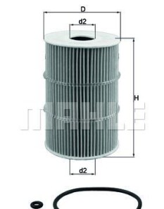 Фильтр - (2631152001, 2632552000, 2632552003) Knecht / Mahle OX 378D